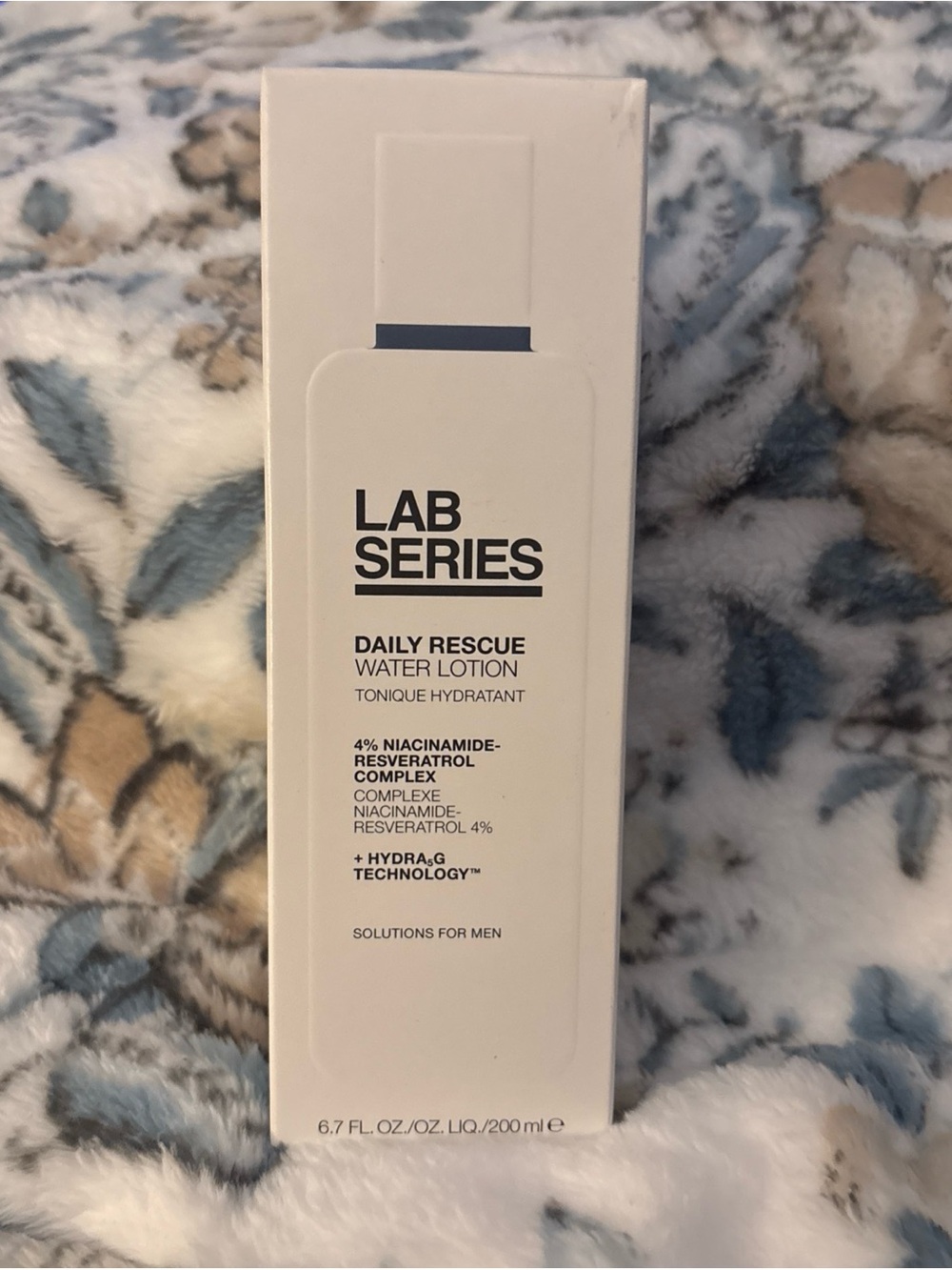 Lab Series Daily Rescue Water Lotion — White Hydrating Moisturizer for Men